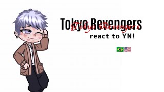 TOKYO REVENGERS REACT TO FYN AS AI HOSHINOcredits in description [upl. by Etteluap158]