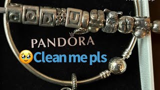 Clean Pandora bangle amp charms with baking soda [upl. by Nalyak323]