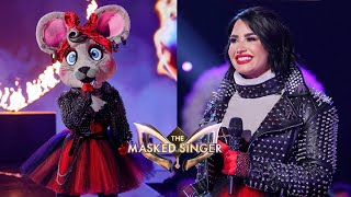 The Masked Singer  Demi Lovato  Performances and Reveal [upl. by Tonnie398]