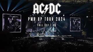 ACDC  Live in Gelsenkirchen Full Set 2024  4K [upl. by Ladnik305]