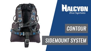 Contour Sidemount System  Halcyon Dive Systems [upl. by Ennairol]