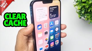 iOS 18 How to Clear Cache on iPhone [upl. by Reba]