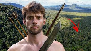 5 Days Solo Amazon Jungle Survival  No Food Water or Shelter [upl. by Hctim]