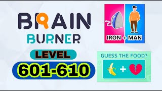 Brain Burner Word Brain Riddle level 601 602 603 604 605 606 607 608 609 610 [upl. by Gregoor251]