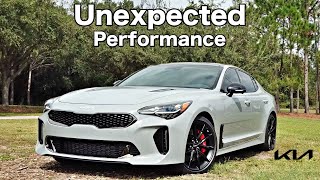 The 2022 Kia Stinger GT2 AWD Is Still A Highly Desirable Korean Sport Sedan [upl. by Ahsirt680]