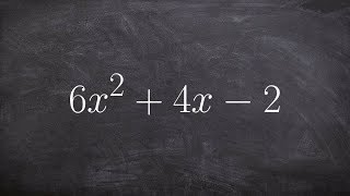 Factoring when a is greater than one [upl. by Boelter]