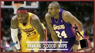 Ranking The NBA MVPs From The 2000s NBA 2000s [upl. by Ilegna621]