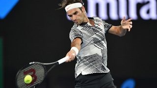 Roger Federer  Best Points Australian Open 2017 [upl. by Raynold151]