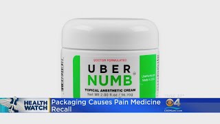 Uber Numb Aesthetic Recalled Due To Risk To Children [upl. by Sello885]