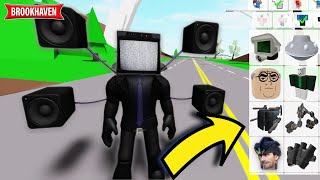 HOW TO TURN INTO Skibidi Toilet 70 in Roblox Brookhaven ID Codes  Part 3 [upl. by Raynor77]