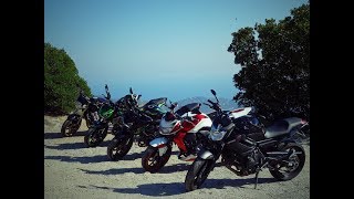 Episode 30 Balade entre motard à Bormes les Mimosas et Ramatuelle z800 [upl. by Ahsiener]