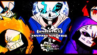 Undertale  Void time trio X Fantasy time trio Phase 3 Chanting the Void [upl. by Nyhagen]