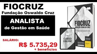 Apostila Concurso FIOCRUZ UF RJ Analista de Gestão em Saúde Fundação Oswaldo Cruz Gestão de Pessoas [upl. by Robbie]