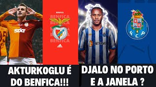 BENFICA CONTRATA KEREM AKTURKOGLU E A JANELA DO PORTO [upl. by Veal]