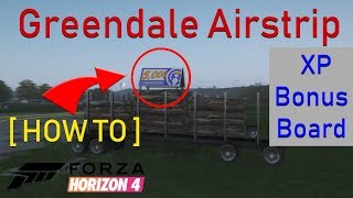 HOW TO Greendale Airstrip XP Bonus Board  Forza Horizon 4 [upl. by Anett975]