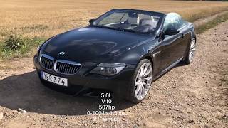 2007 BMW M6 video review and 0100 [upl. by Lyndsie]