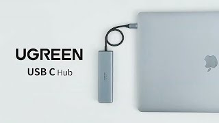 Лучший USBC Hub для MacBook на M1 Ugreen 7 in 1  тест портов и скорости подключения сети [upl. by Nylle]