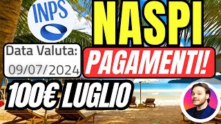 NASPI LUGLIO🔴PAGAMENTI 💶 ANTICIPO CONGUAGLI🔥BONUS 100€✅ DOCENTI SCUOLA AGOSTO [upl. by Sisenej684]