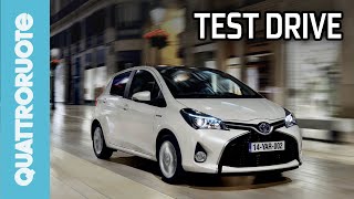 Toyota Yaris Hybrid 2014 Test Drive [upl. by Akym182]