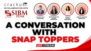 A conversation with SNAP Toppers 🔥 By SIBM Pune  Cracku [upl. by Reynard]