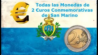 Monedas 2€ San Marino 2004  2023 [upl. by Stacey229]