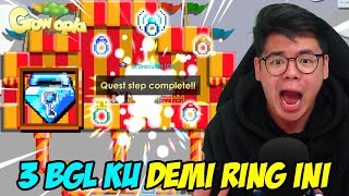 UDAH 3 BGL NIH UBISOP BUAT RING SHRINKING TERIMAKASIH YAA   Growtopia Indonesia [upl. by Dill956]