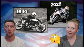 History of the Deadliest Race on Earth  Isle of Man TT Racing Americans React [upl. by Medin]