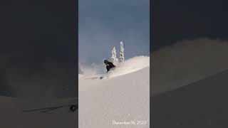 Awesome Skiing in Fernie BC on December 16 2023 [upl. by Vey124]