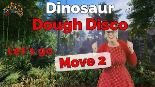 Dinosaur Dough Disco Move 2  The Dipolodocus Neck [upl. by Anila]