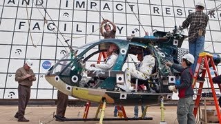 Second helicopter crash test [upl. by Ahoufe445]