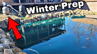 Winter Is Coming Preparing Outdoor Aquarium and Koi for Frigid Weather [upl. by Einohpets424]