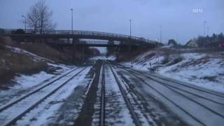 Cabride in Norway  Trondheim to Bodø 44  Winter time 1080p HD [upl. by Veal620]