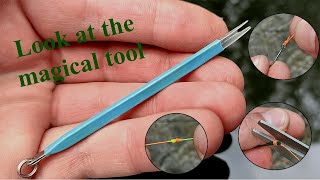 quotThe best tool for tying fishing knotsquot every angler should know [upl. by Fernando834]