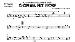 LOUIS DOWDESWELL GONNA FLY NOW Trumpet transcription [upl. by Adallard39]