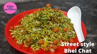 Bhel Puri  Churmuri Chat Using Green Masala  Masale Mandakki  Chats and Snacks  Easy Veg Recipes [upl. by Nilek444]