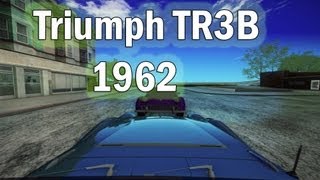 GTA San Andreas Mods  Triumph TR3B 1962 amp Triumph TR3B [upl. by Landsman]