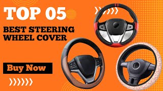 Top 5 Best Steering Wheel Cover in 2024  Best Car Steering Wheel Cover [upl. by Hanus]