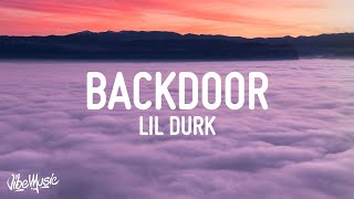 Lil Durk  Backdoor Lyrics [upl. by Thomasa]