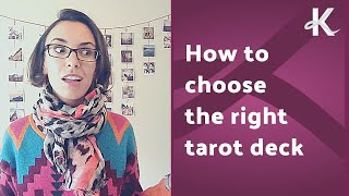 How to choose the right tarot deck [upl. by Arsi]