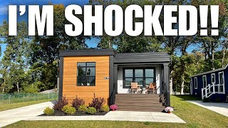 This NEW prefab house is CHANGING the GAME Im totally blown away Mobile Home Tour [upl. by Nolana]