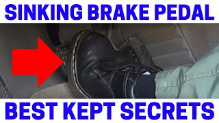 NEVER Fix A Sinking Brake Pedal Until Watching This [upl. by Toft809]