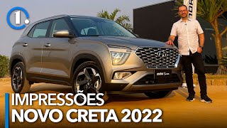 NOVO HYUNDAI CRETA 2022 IMPRESSÕES AO DIRIGIR AS VERSÕES 10 TURBO E 20 16V [upl. by Effie]