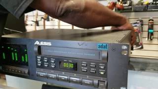 Alesis Adat 8 track pro digital audio recorder [upl. by Elleret]