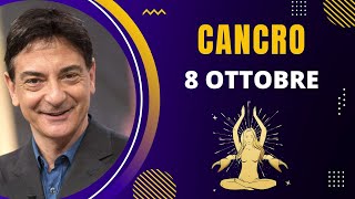 Cancro ♋️ LOroscopo di Paolo Fox  8 Ottobre 2024  Vivace chiacchierata con il partner [upl. by Sirdna]