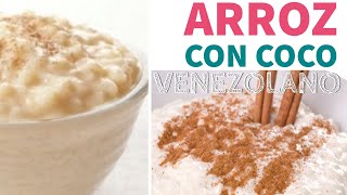 ARROZ CON COCO COLOMBIANO  Cómo Hacer Arroz Con Titoté  SyS [upl. by Nihi]