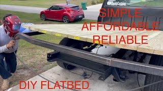 BUILDING A BUDGET FLATBED [upl. by Mathre797]