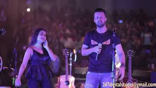 ATIF ASLAM  NEHA KAKKAR LIVE IN HOUSTON 2018 Dil Diyan Gallan  Subscribe  Like 👍  Share [upl. by Sidnac]