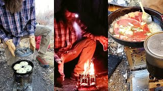 Camping amp Cooking With The New Firebox Freestyle Stove This Thing Is Awesome Full Trip With Goats [upl. by Crin510]