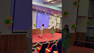 Sharda university orientation day6th part11 mam with senior ❤️😍🤌youtubeshorts trendingshorts [upl. by Acirretahs]