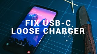 Fix loose and non charging USB C port with this simple guide [upl. by Khano]